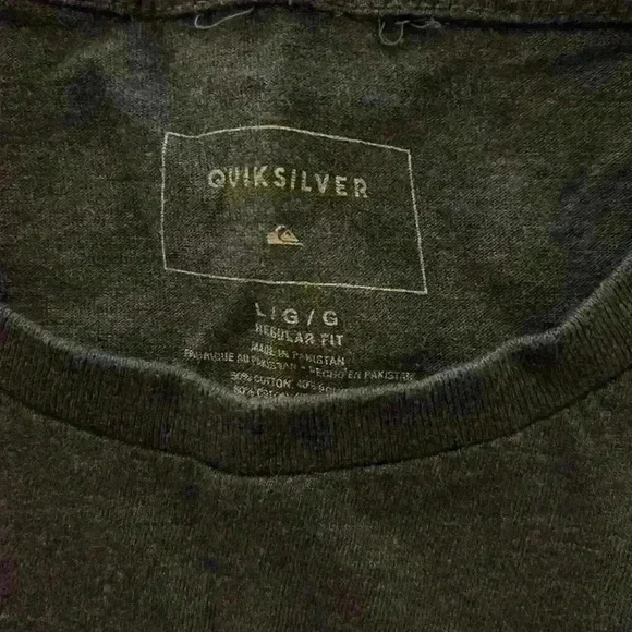 Quicksilver Men T-Shirt Short Sleeve - Picture 4 of 4